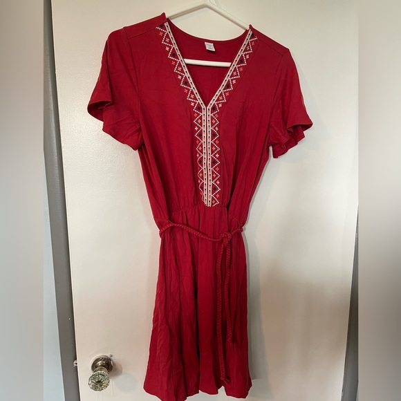 Old Navy red dress - Picture 1 of 1